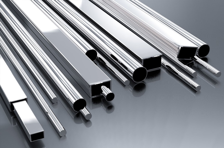 Aço inox na construção