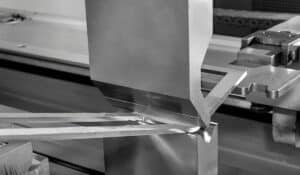 Dobra de chapa de inox
