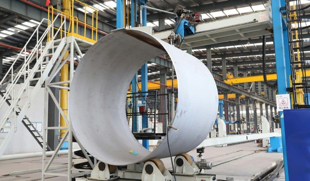 Calandragem de chapas grossas: os segredos para um resultado perfeito 2 Aplicação de calandragem de chapas grossas