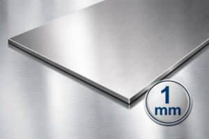 Chapa de inox 1 mm