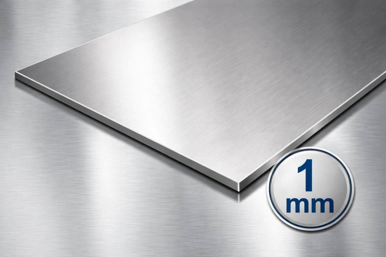 Chapa de inox 1 mm